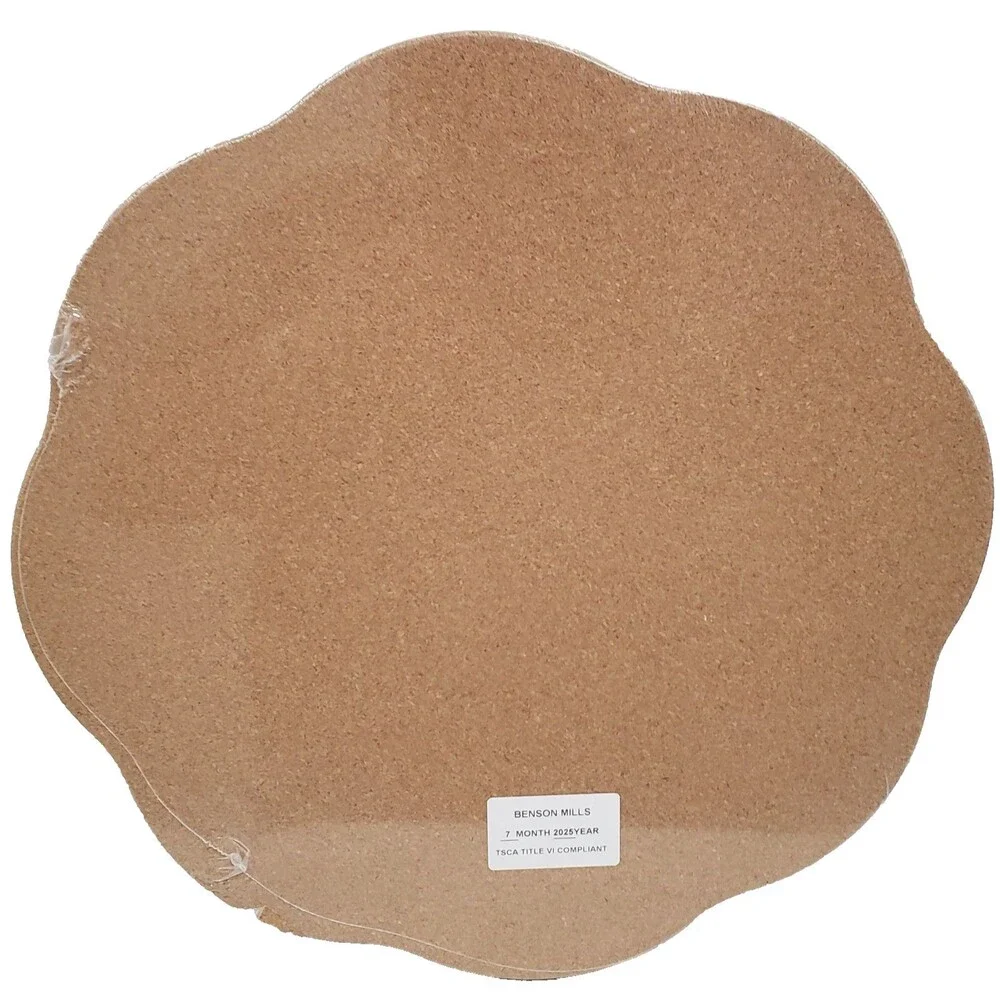 Set of 4 Hard Placemats w/Cork Back (14